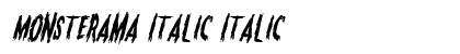 Monsterama Italic Italic preview