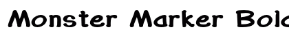 Monster Marker Bold preview