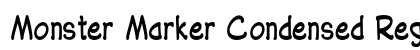Monster Marker Condensed Regular Preview