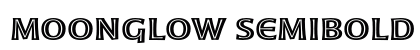 Moonglow Semibold Extended Preview