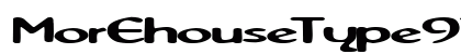MorEhouseType97 Regular Preview