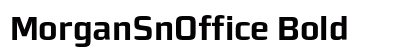 MorganSnOffice Bold preview