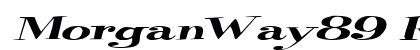 MorganWay89 Regular Preview