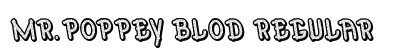 Mr.Poppey Blod Regular preview