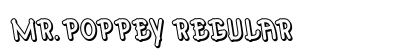 Mr.Poppey Regular preview