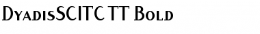 DyadisSCITC TT Font