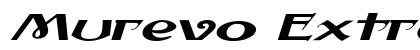 Murevo Extra-expanded Italic preview