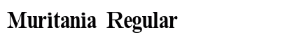 Muritania Regular preview