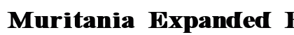 Muritania Expanded Bold preview