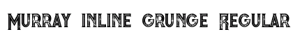Murray inline grunge Regular preview