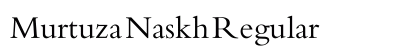 Murtuza Naskh Regular preview