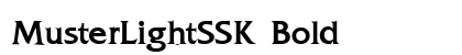 MusterLightSSK Bold preview