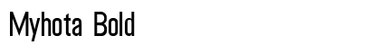 Myhota Bold preview
