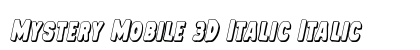Mystery Mobile 3D Italic Italic preview