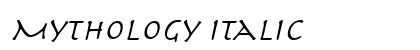 Mythology Italic preview