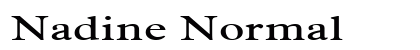 Nadine Normal Preview