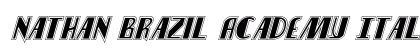 Nathan Brazil Academy Italic Italic preview