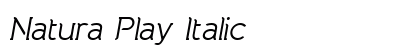 Natura Play Italic preview