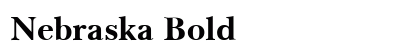 Nebraska Bold preview