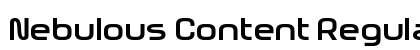 Nebulous Content Regular preview