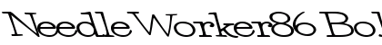 NeedleWorker86 Bold preview