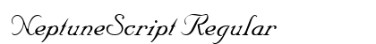 NeptuneScript Regular preview