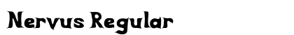 Nervus Regular preview