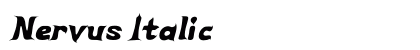 Nervus Italic preview