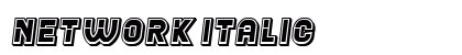 Network Italic preview