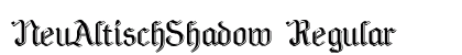 NeuAltischShadow Regular preview
