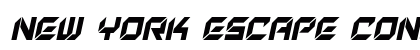 New York Escape Condensed Italic Condensed Italic preview