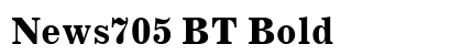 News705 BT Bold preview