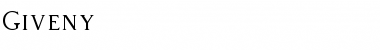 Giveny Free Font