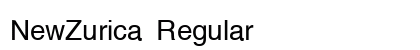 NewZurica Regular Preview