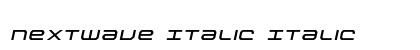 Nextwave Italic Italic preview