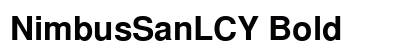 NimbusSanLCY Bold preview