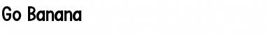 Download Go Banana Font Download Go Banana Font