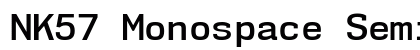 NK57 Monospace SemiBold Preview