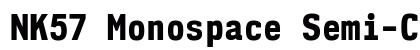 NK57 Monospace Semi-Condensed ExtraBold Preview