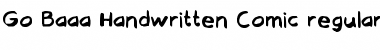 Download Go Baaa Handwritten Comic Font Download Go Baaa Handwritten Comic Font