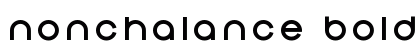 Nonchalance Bold Preview