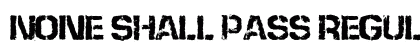 None Shall Pass Regular preview