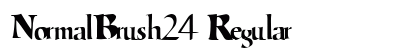 NormalBrush24 Regular preview