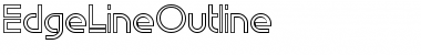 EdgeLineOutline Font