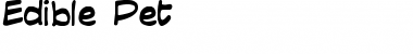 Download Edible Pet Font Download Edible Pet Font