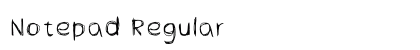 Notepad Regular preview