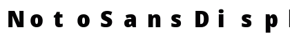 NotoSansDisplay NF Regular preview