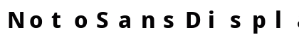NotoSansDisplay NF Bold Preview