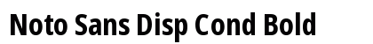 Noto Sans Disp Cond Bold preview