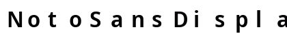 NotoSansDisplay NF Regular preview